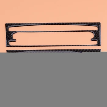 

CITALL Black Carbon Fiber Texture AC CD Control Panel Trim fit for BMW 3 Series E90 E92 E93 2005-2007 2008 2009 2010 2011 2012