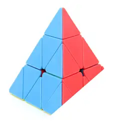 Оригинальный высококачественный YongJun YuLong Pyraminxeds 3x3x3 волшебный куб YJ Пирамида 3x3 скоростная головоломка Рождественский подарок идеи детские