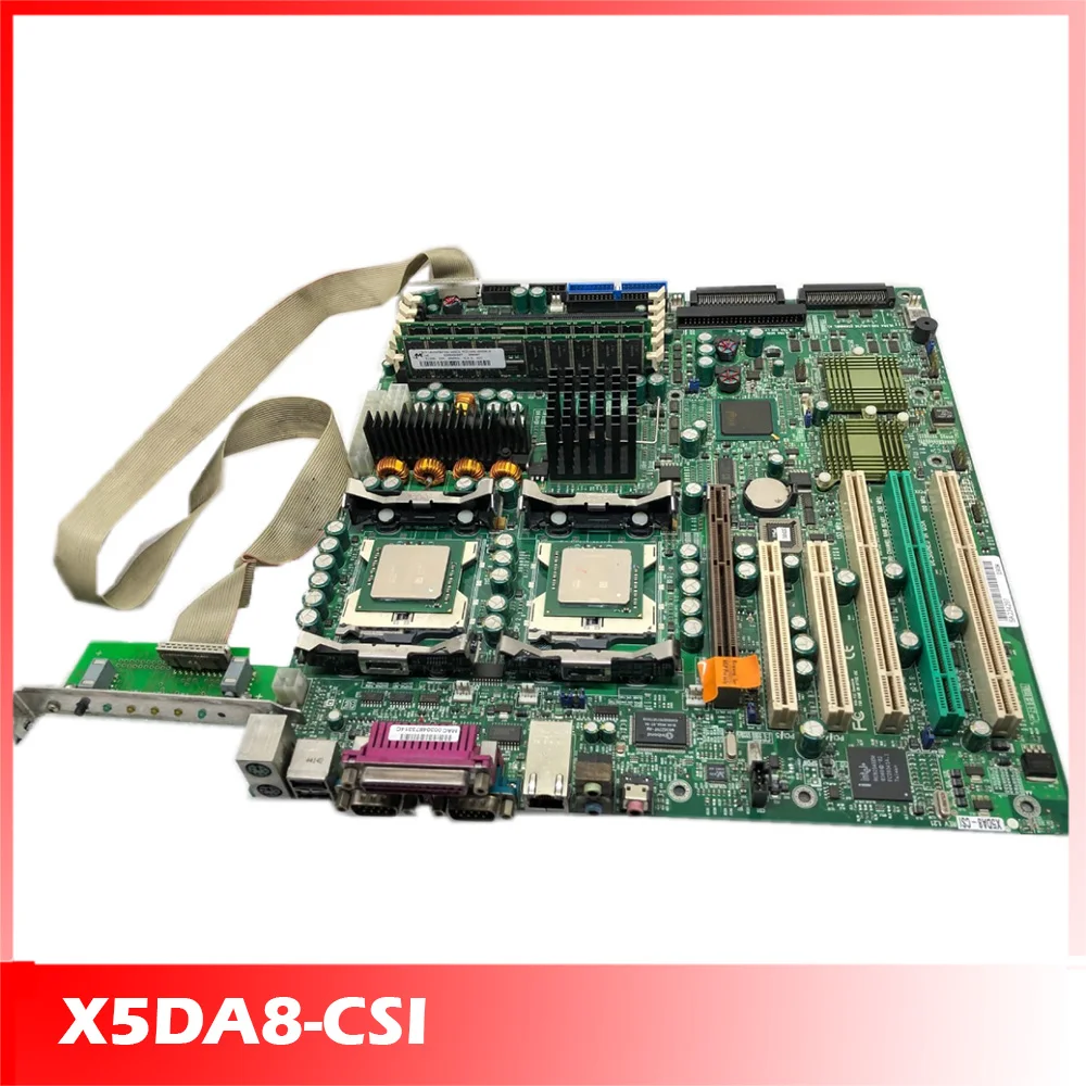 Оригинальная материнская плата рабочей станции для Supermicro X5DA8-CSI REV 1 21 604