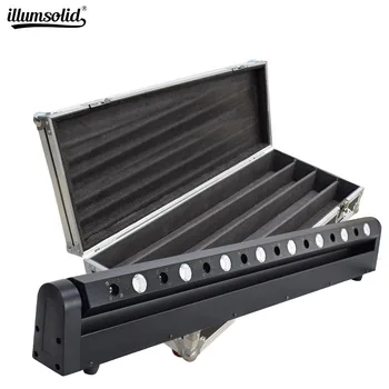 

Flight case with 4pcs moving head laser light dj led bar strong line Red laser for stage party disco KTV bar club stage light