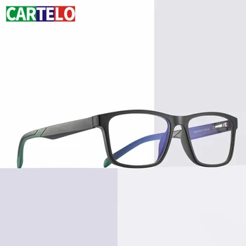 

CARTELO Anti-UV UV400 Transparent Glasses Frame Eyewear Anti blue rays computer Glasses Men Women Blue Coating Gaming Glasses