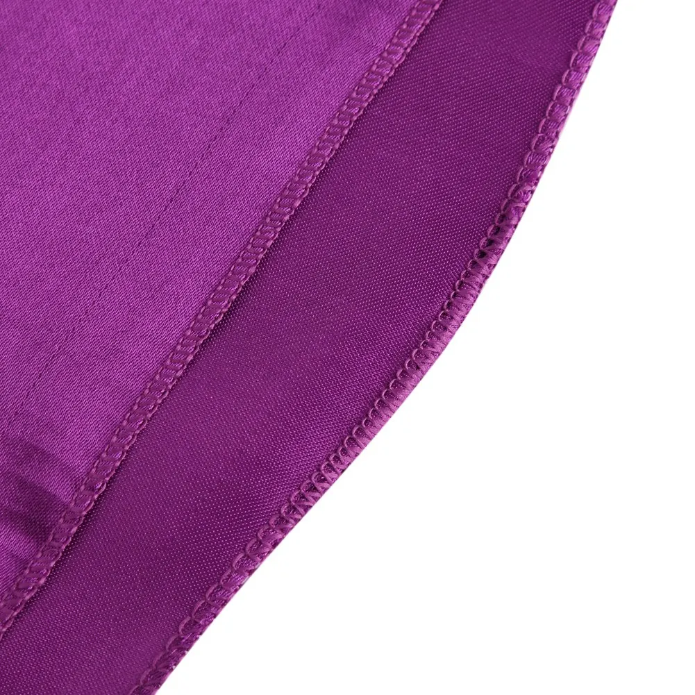 145x320 см Встроенная Стретч PolyesterTablecloth прямоугольная скатерть с подшитые края для свадебного банкета, вечеринки скатерть