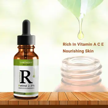 

2.5% Retinol Original Liquid Lotion Moisturizing Bright Skin Revitaliz Anti Aging Wrinkle Serum Remove Dark Spots