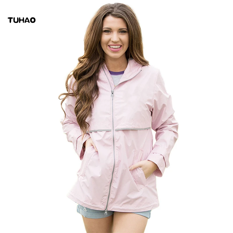 

TUHAO WOMEN CLOTHING 2017 autunm winter women trench coat casual large size 2XL woman windbreaker solid OL hooded outwear DL62
