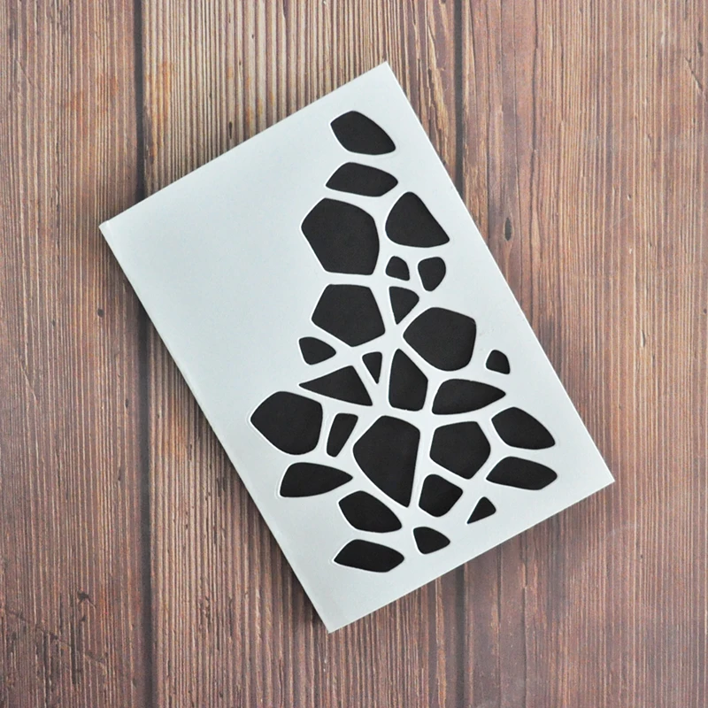 

Happymems Background Metal Cutting Dies Stencil Scrapbooking Photo Album Stamp Paper Card Crafts Decor Irregular