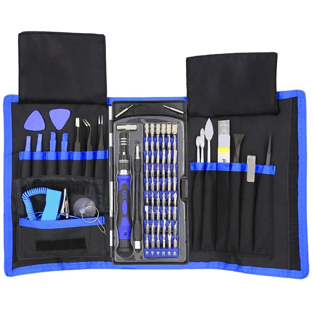 

80 In 1 Reparatur Tool Kit Multifunctional Electric Portable Set Screwdriver Laptop Magnetic Manual