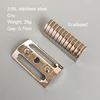 Dscosmetic T7 316L stainless steel double edge safety razor 2