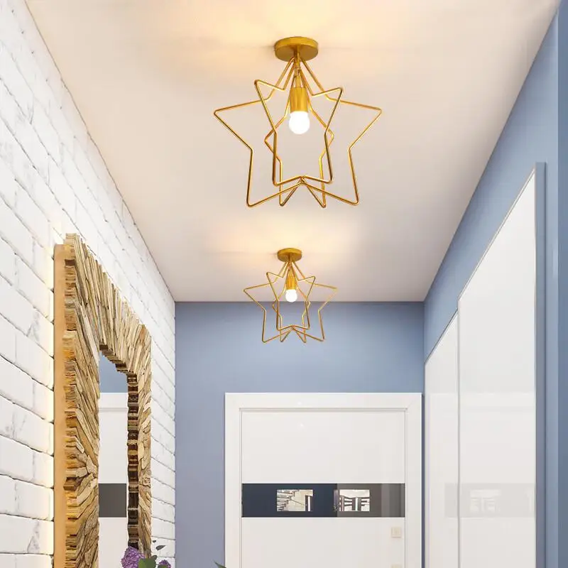 Металлическая люстра винтажная железная потолочная лампа Edison E27 лампочка для