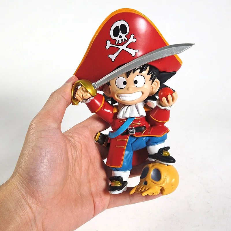 Малыш Kakarotto Cos Короля Пиратов ПВХ Рисунок Модель DBZ Brinquedo кукла|Игровые фигурки и