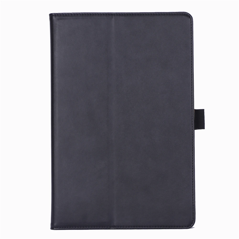 Чехол для планшета samsung Galaxy Tab S6 10,5 дюймов SM-T860 T865 чехол для планшета в стиле ретро из искусственной кожи чехол-книжка с отделением для карт и ремешком на запястье - Цвет: Черный