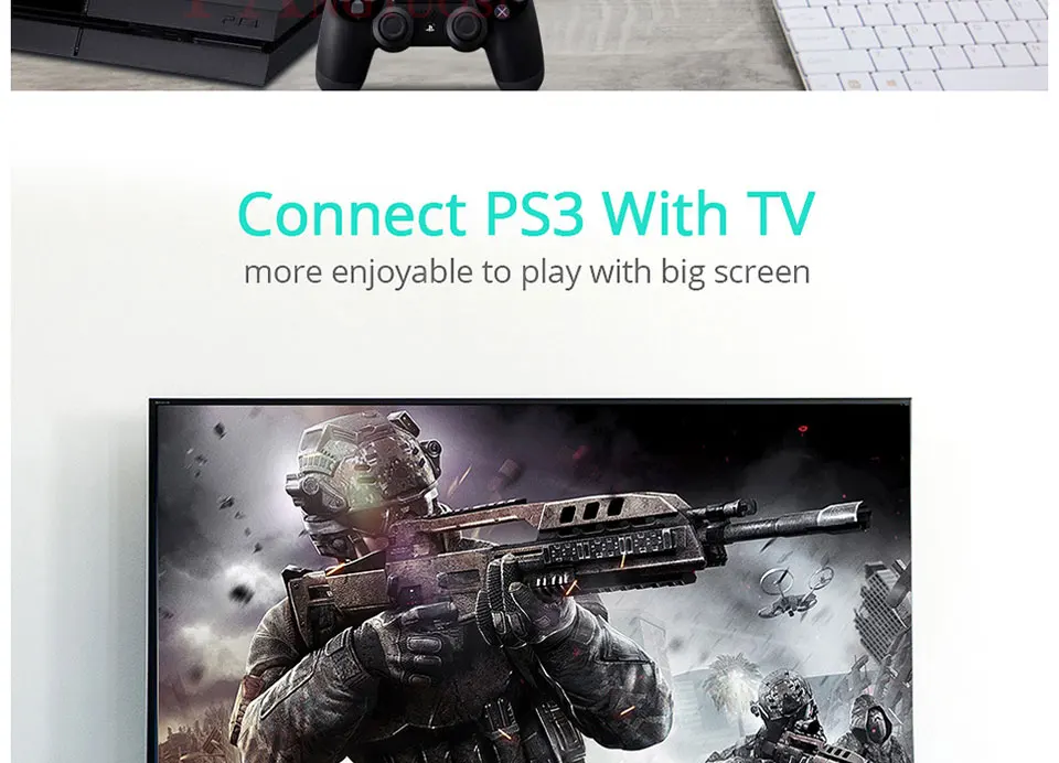 FANGTUOSI HDMI к VGA адаптер Мужской к Famale конвертер 1080P HDMI-VGA адаптер с видео аудио кабель Jack HDMI VGA для ПК ТВ коробка