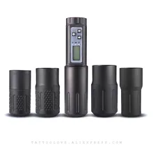 Беспроводная роторная Татуировка ручка картридж тату машина с татуировкой комплект батарей