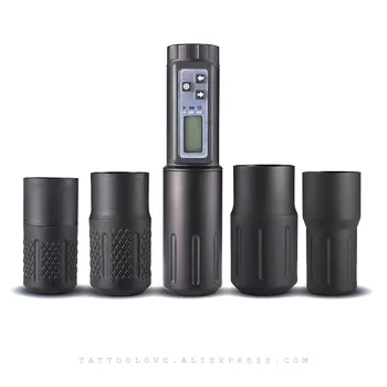 

Wireless Rotary Tattoo Pen Cartridge Tattoo Machine with Tattoo Battery Pack Kit