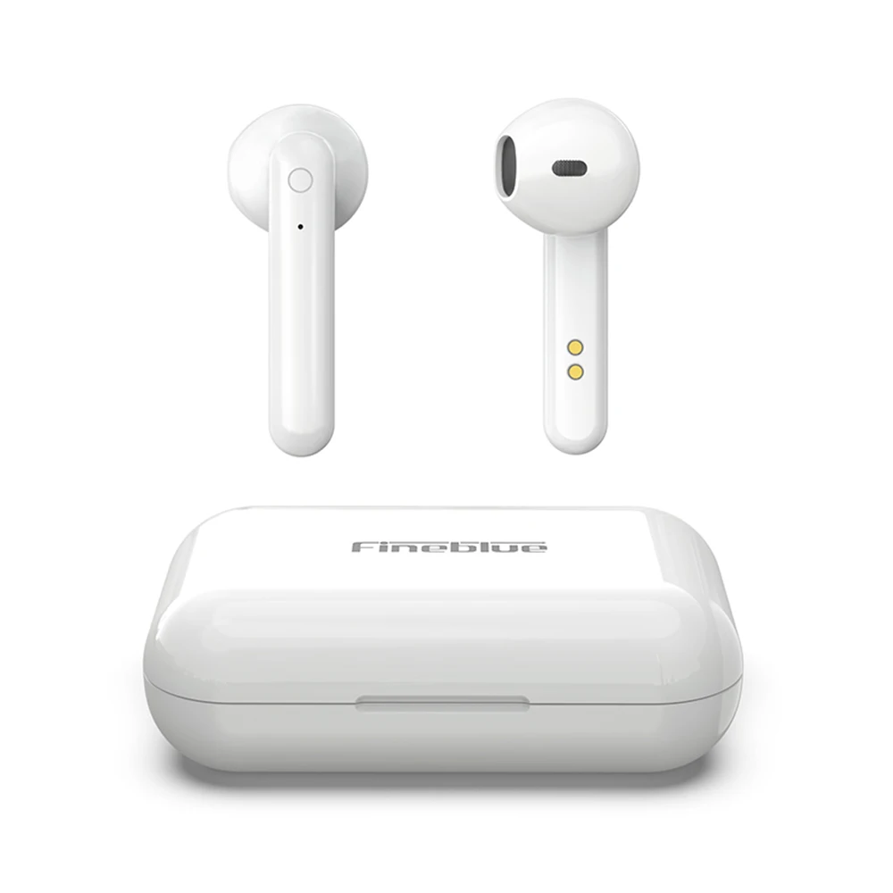 

Fineblue J10 TWS Bluetooth Earphone V5.0 3d Stereo True Wireless Earbuds touch control Earpiece music volume control