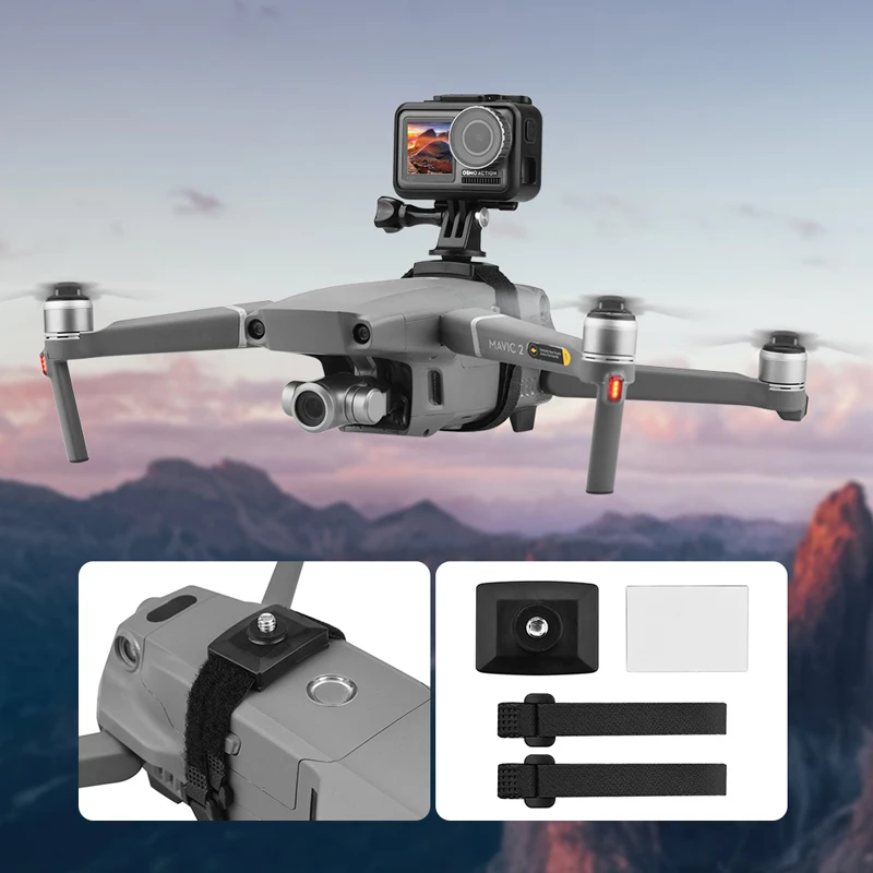 Верхний удлинитель для DJI Mavic Air 2/2S Mini 1/2/SE FIMI X8 SE 2020 кронштейн заполнясветильник