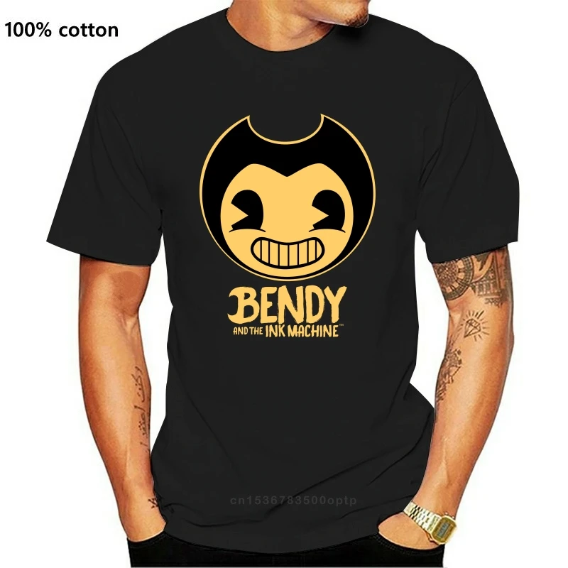 Bendy Batim Men S Clothing T Shirts Tees Quality T Shirts Men Printing Short Sleeve O Neck Tshirt T Shirts Aliexpress - bendy shirt roblox