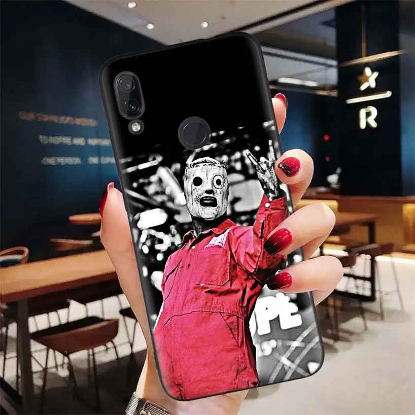 Slipknot Clown Corey Taylor Black Case for Xiaomi Redmi Note 8 7 7S 7A 6 S2 5