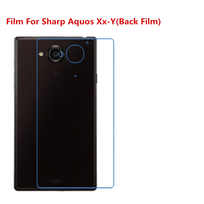 1/2/5/10 Pcs Ultra Thin Clear HD LCD Screen Protector Film With Cleaning Cloth For Sharp Aquos Xx-Y 404SH(Back Film). | Мобильные