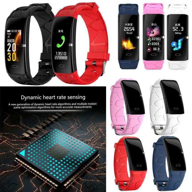 Studyset E58 Bluetooth Смарт-браслет спортивные наручные часы пульсометр Монитор артериального давления смарт-браслет