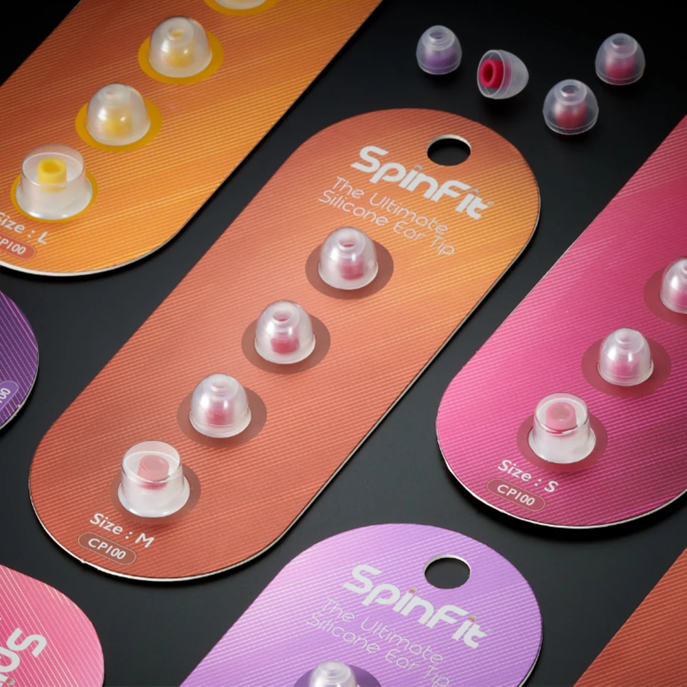 SpinFit CP100 CP800 CP240 In-ear Ear Tips Silicone Case for