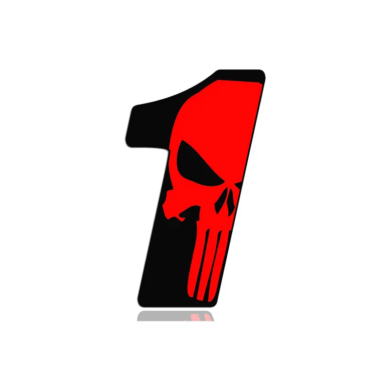 【Mary DAI Store】ratels FTC-716# Racing skull motorcycle Sticker Decal. 