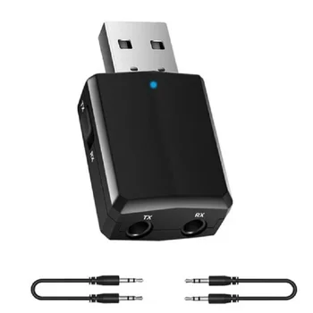 

ETONE USB Bluetooth 5.0 Transmitter Receiver 3 In 1 EDR Adapter Dongle 3.5mm AUX For TV PC Headphones Home Stereo Car HIFI Audio