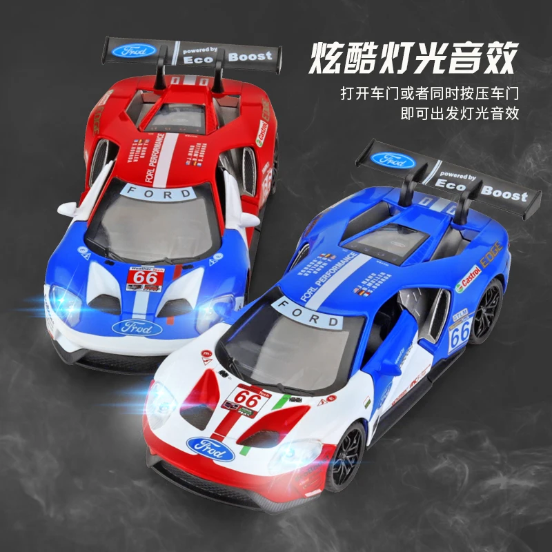 1:32 FORD-V8 игрушечный автомобиль металлическая модель оттяните назад автомобиль звуковой свет Diecasts& игрушечное колесо транспортных средств Супер гоночный автомобиль игрушки для мальчиков модель
