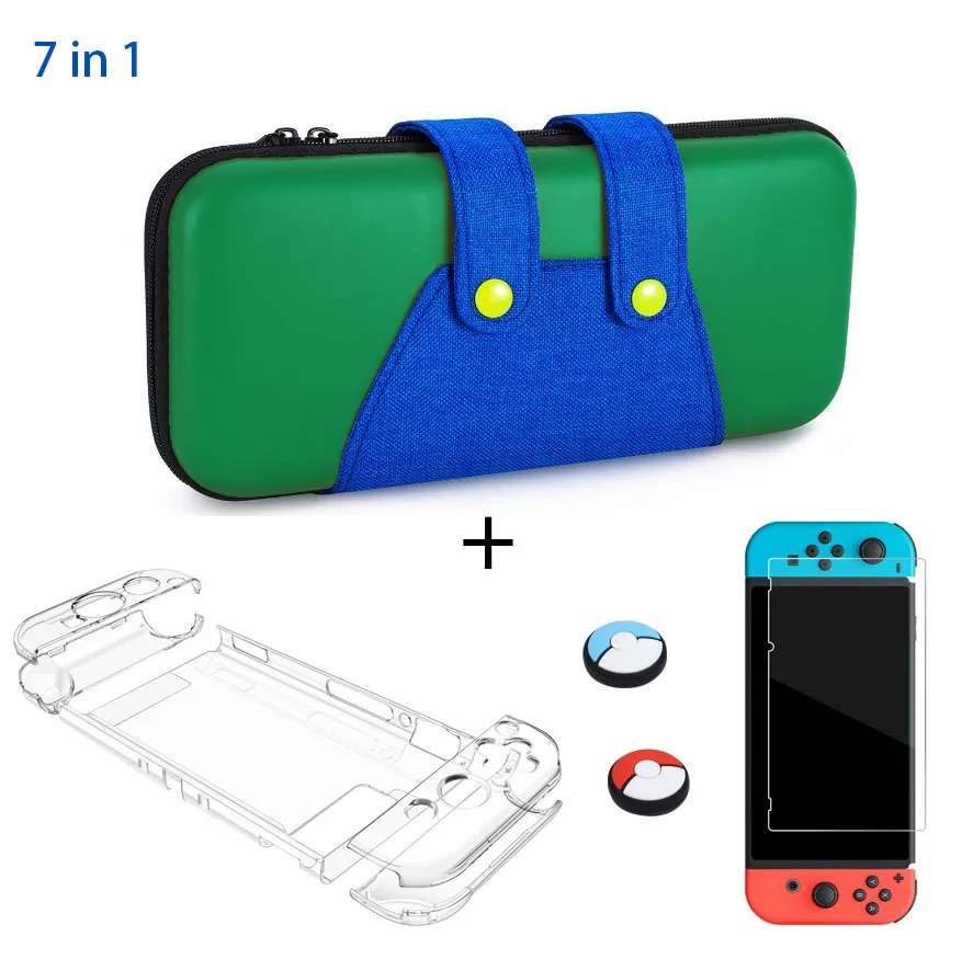 Carrying Case Compatible with Nintendo Switch Protective Hard Shell Portable Travel Carry Case Bag for Nintendo