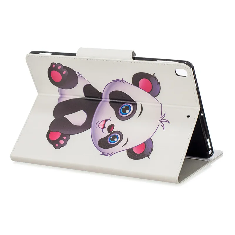 Чехол wekays для нового iPad 10," в виде единорога из мультфильма, кожаный чехол для iPad 10,2 7th поколения A2200 A2198 A2232 крышка чехол