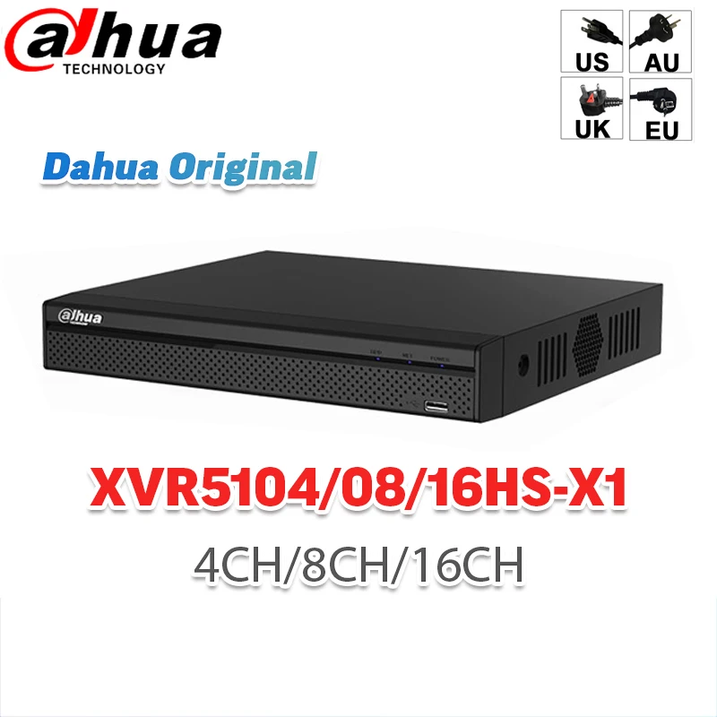 Dahua XVR5104HS X1 Φ H.265 +/H.265 8ch 16ch до 6MP Smart Search цифровой видеорегистратор|Видеорегистратор