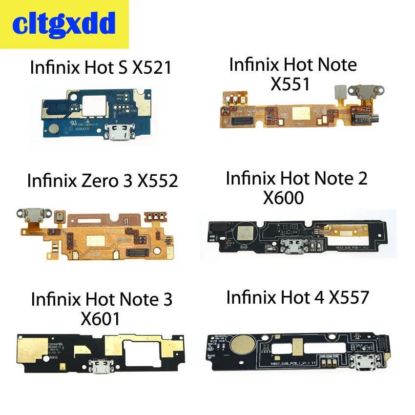 cltgxdd USB Flex Cable Charging Port Dock Plug Socket Jack Connector For Infinix Hot S X521 NOTE 3 X551 X552 X557 X600 X601 | Мобильные