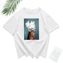 Special Price New Aesthetics Tshirt Women Sexy Flowers Print Short Sleeve Tops & Tees Black and White Fashion Casual Female T Shirt Special Price New Aesthetics Tshirt Women Sexy Flowers Print Short Sleeve Tops & Tees Black and White Fashion Casual Female T Shirt