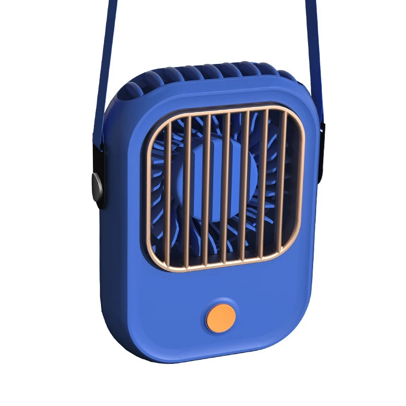 Портативный подвесной шейный вентилятор перезаряжаемый персональный карманный
