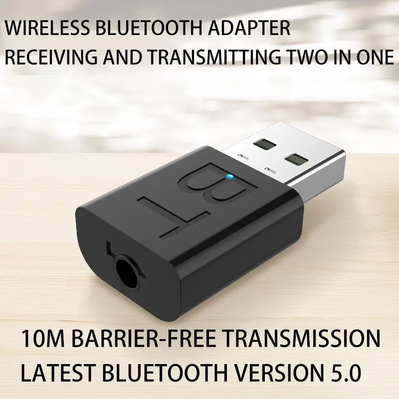 ONEWELL 2 в 1 Bluetooth 5,0 адаптер AUX стерео автомобильный тв Динамик Наушники USB передатчик цифровые устройства Музыка Аудио приемник