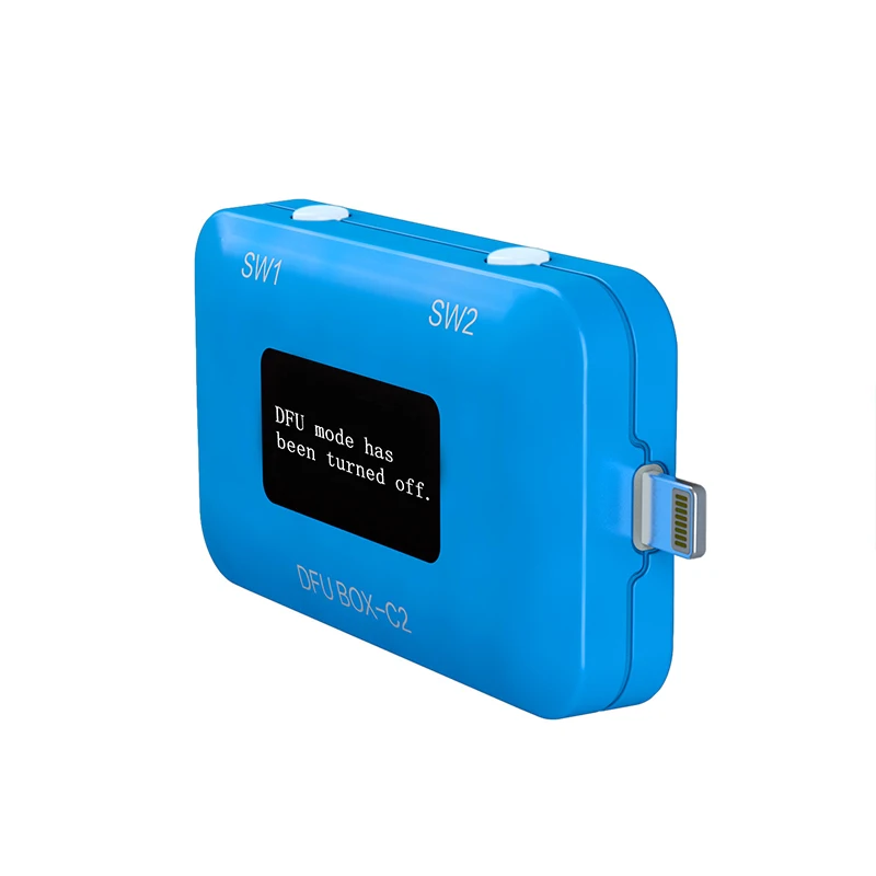 

JC DFU BOX C2 For Restoring Rebooting IOS Restore Reboot Instantly SN ECID MODEL Information Reading USB Current voltage Display