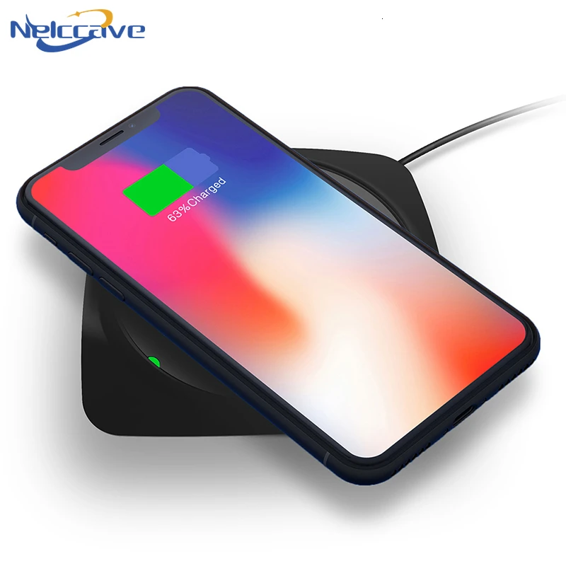 15 Вт Беспроводная зарядная станция для iPhone 11 Pro XS Max XR X 8 мобильный телефон быстрая