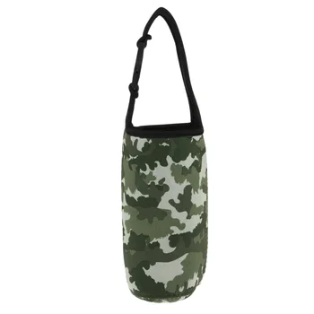 

Insulated Water Cup Cover Water Bottle Cooler with Carrying Handle for Hiking Riding Driving Climbing
