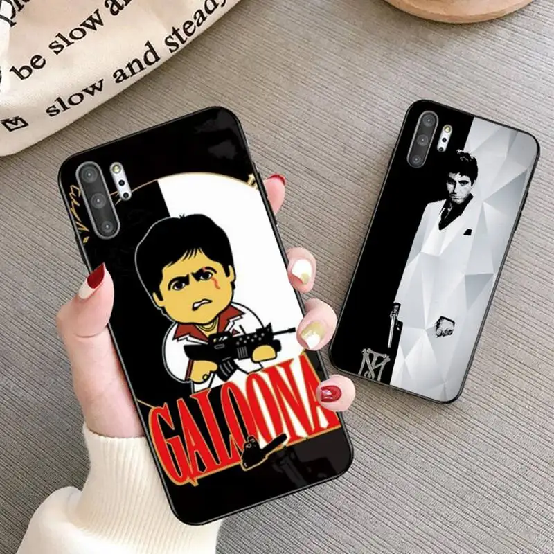 Чехол для телефона Scarface Tony Montana Samsung Galaxy Note20 ultra 7 8 9 10 Plus lite J7 J8 2018 Prime | Мобильные
