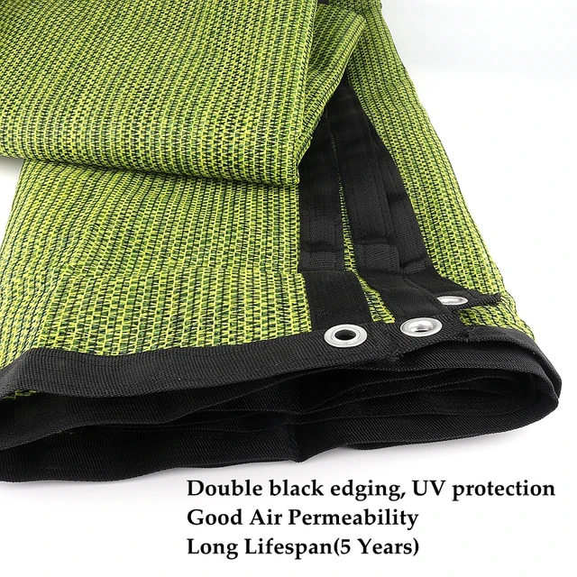 0,6X1/0,9X1M Hdpe Uv-Ellenes Napfényellenes Háló Vastag Erkély Biztonsági Kerítés Nap Árnyékolás Net Courtyard Zamatos Növényi Árnyék Vitorla - Image 2