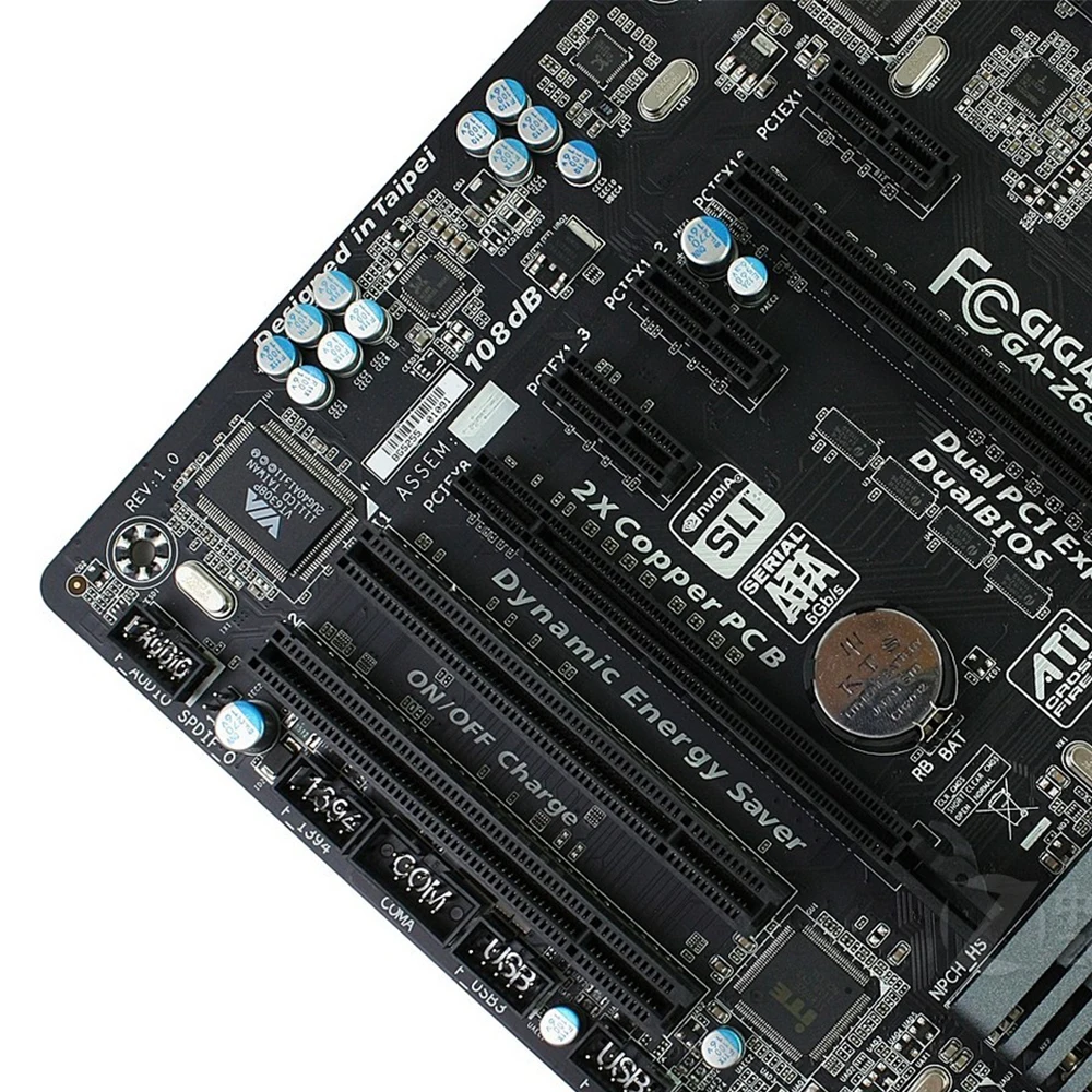 Оригинальная б/у настольная Материнская плата Gigabyte GA-Z68XP-UD3P Z68 розетка LGA 1155 Core i7/i5/i3/Pentium/Celeron DDR3 32G ATX