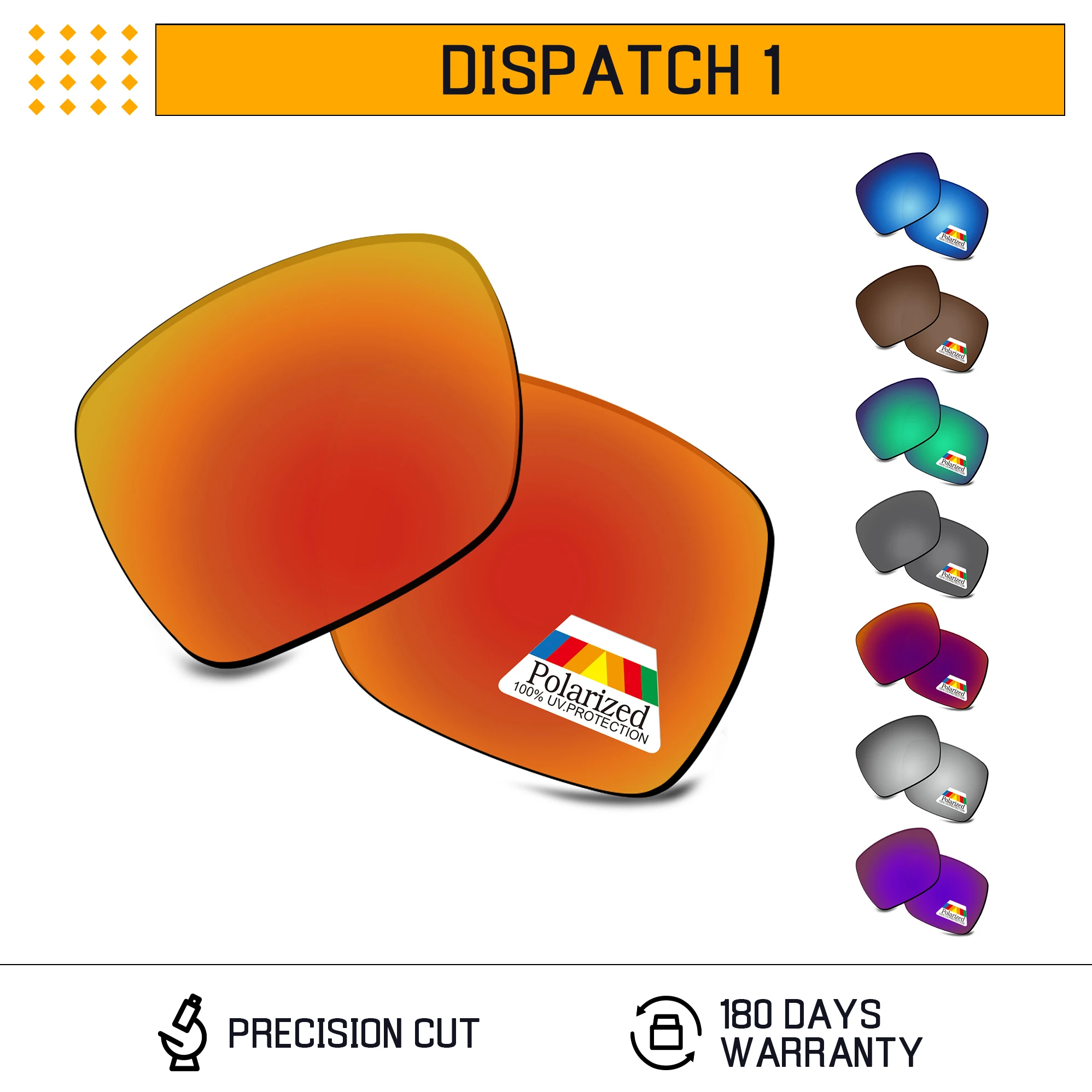 Bwake поляризованные Сменные линзы для-Oakley Dispatch 1 OO9090 оправа для солнцезащитных очков-несколько вариантов