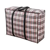 Laundry Bags Extra Large Moving Bags Shopping Bags With Zippers & Carrying Handles Heavy-Duty Storage Tote For Space Saving Mov 1