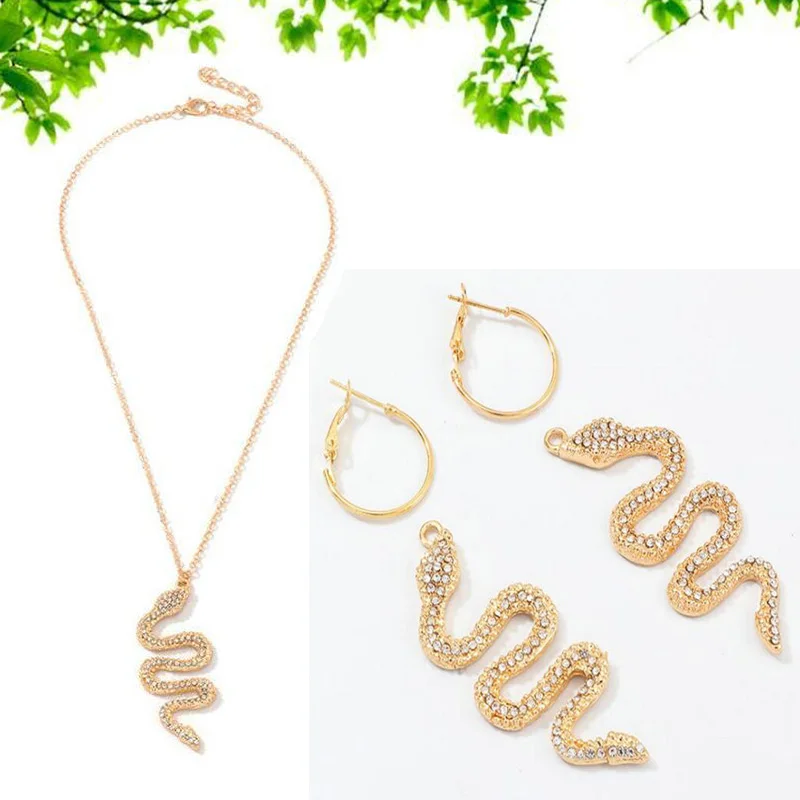 

Snake Earrings Zinc Alloy Earrings For Women Long Pendant Snake Earrings Hot Fashion Party Personality Jewelry