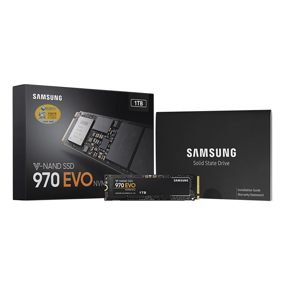 Samsung 970 M.2 EVO SSD 1 ТБ 500GB NVMe 2280 NVMe внутренний SSD твердотельный жесткий диск SSD PCIe 3,0X4, NVMe 1,3 ноутбук
