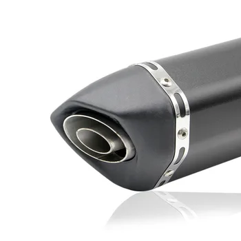 

51mm Exhaust Muffler Silencer For 125cc-600cc GY6 CBR CBR125 CBR250 CB400 CB600 YZF FZ400 Z750