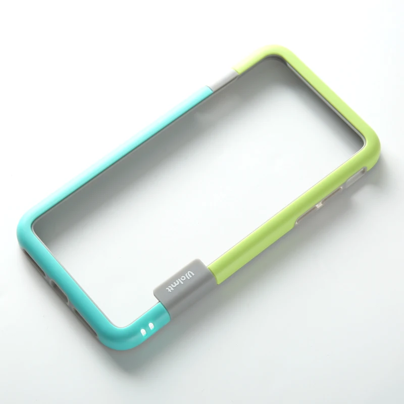 

Hit color Shock Absorption Rubber frame phone case For iphone 6s 8 7Plus soft silicone bumper case For iphone XS Max X XR capa