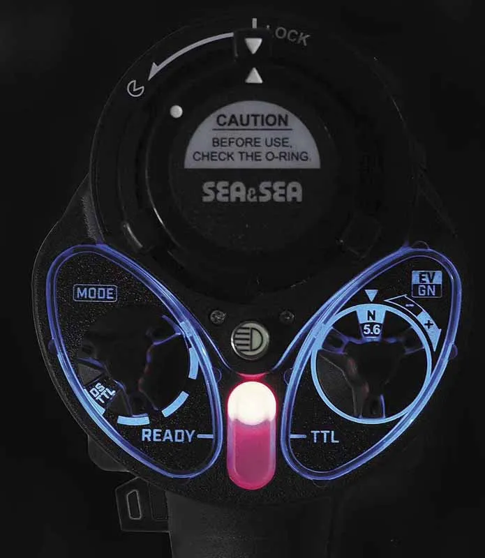 Sea&sea YS-D3 MKⅡ LIGHTNIG Strobe Diving Flashlight Made In Japan Underwater Photography