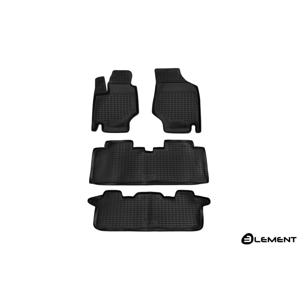 Коврики в салон hyundai trajet 1999-2008, мкпп, 4 шт.(полиуретан)(хундай траджет