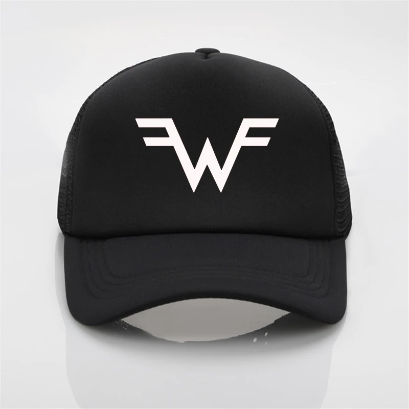 Модная шапка с сеткой Weezer band, бейсбольная кепка с принтом для мужчин и женщин, мужская летняя трендовая Кепка, новая молодежная Джокер, Солнцезащитная шляпа, пляжный козырек, шляпа