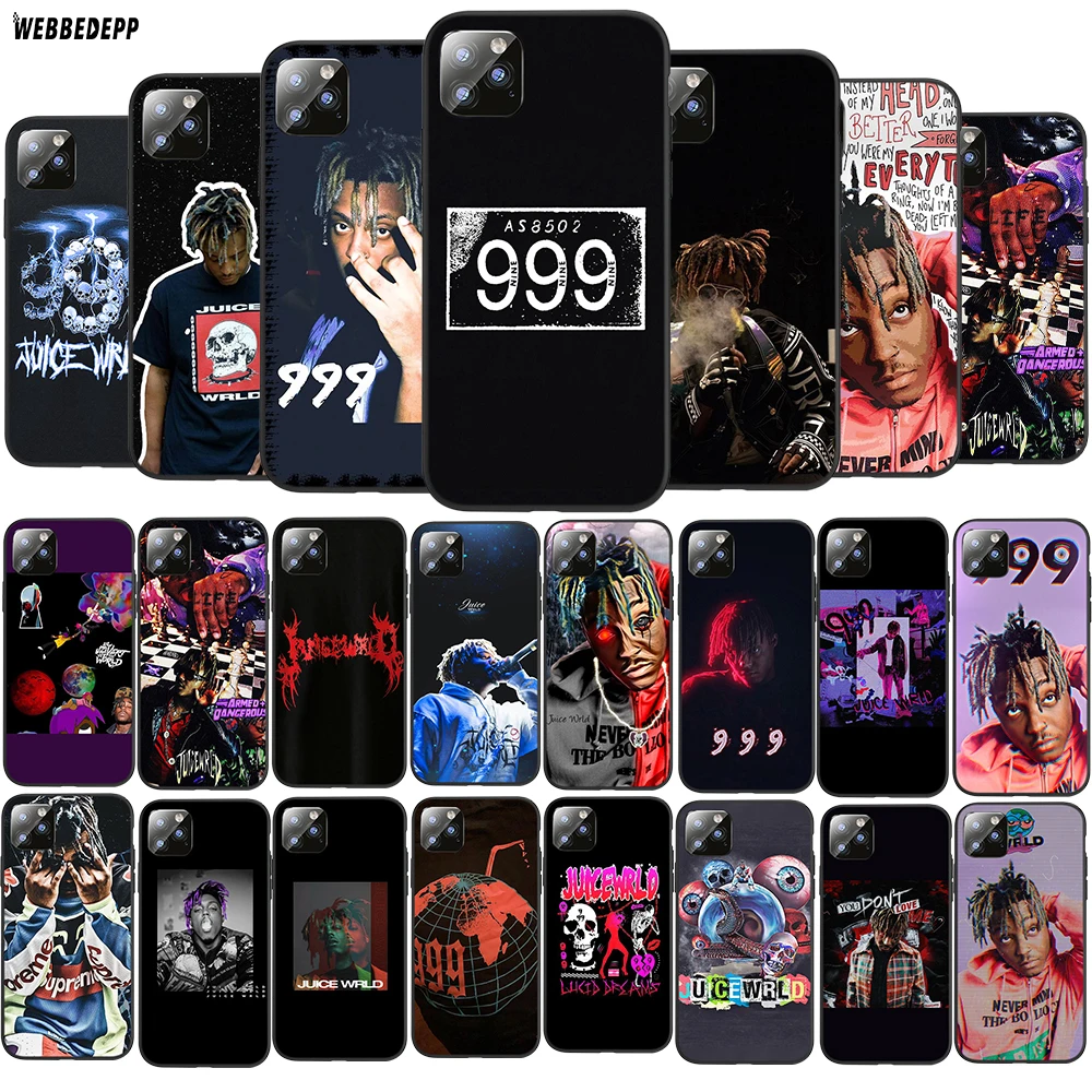 Q25 чехол для телефона из ТПУ в стиле хип-хоп певица сок WRLD Apple iPhone 6 6S 7 8 Plus 5 5S SE X XS 11